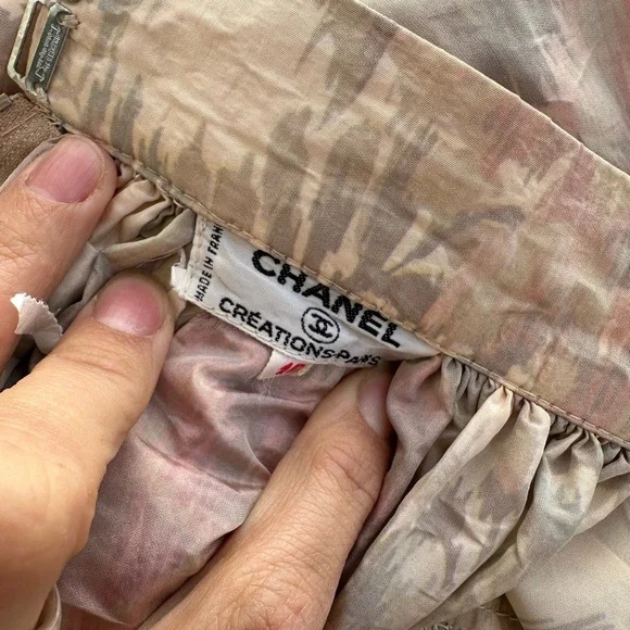 Vintage CHANEL 70’s Full skirt - Picture 7 of 7